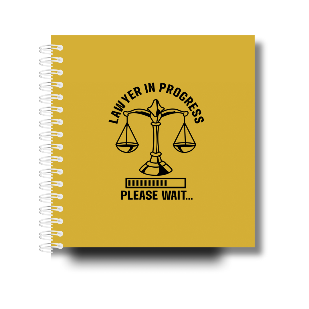 The Lawyer In Progress Notebook